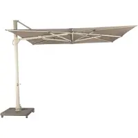 Cotoons Parasol Vince Linen Alu 300 x 300 cm