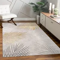 Paco Home Vloerkleed Woonkamer Laagpolig Patroon Bloemen Regenboog Patroon Geometrisch 80x300 cm