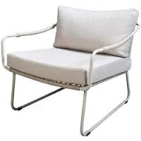 Yoi Loungestoel Moledo Salix Flax Beige