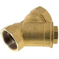Tameson G2'' Y-Filter 0.2mm Messing NBR 20bar