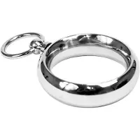 Bondage Play cockring met ringetje - 40 mm