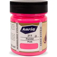 Karin Ebru / Papiermarmer Verf - Roze - 105 ml