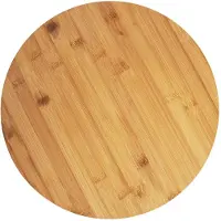 Orion Draaibare Serveerplank Bamboe 35 cm - Serveerbord - Hapjesplank - Kaasplank