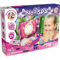 Science 4 You Science4you Nail Spa - Experimenteerset - Manicure en Nagel studio voor Kinderen - 25 Onderdelen - 13 Mogelijkheden - 8 Jaar +