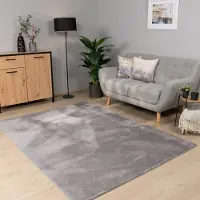Paco Home Vloerkleed Woonkamer Laagpolig Wasbaar In Wasmachine Eenkleurig Zacht 240x340 cm