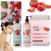 Sarcia.eu ITINERA Geschenkset: Melk, Bodylotion + Body Wash met Tomaat 2x370ml