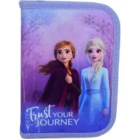 Disney Frozen Etui Gevuld Met 14 Kleurpotloden | 2 Potloden | Radeergum | Liniaal en een Puntenslijper - 19 Delig