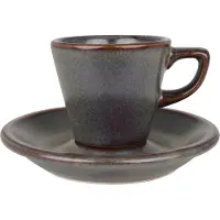 Bonna Espresso kopjes & schotel gloire porselein set van 6