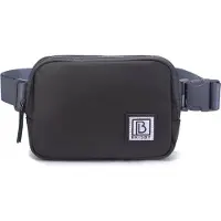 Brisby - Heuptas - Waistbag - Buideltasje - Festivaltas -1L - Grijs Grijs / Liter