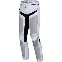 IXS Trigonis-Air Dames Light Grijs Zwart Textiele Motorbroek Maat M