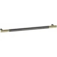 DECOR WALTHER Handdoekstang Club HTE40 Mat Donker Metaal Mat Goud