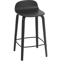 Muuto Visu barkruk 65 cm Black-Black