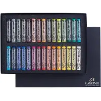 Taidepiste Soft pastel set Algemene Selectie | 30 hele pastels