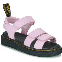 Dr. Martens Klaire leren sandalen roze schoolkind Meisjes Leer Effen - maat 35