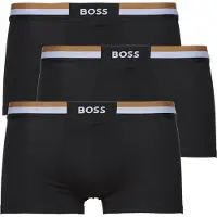 BOSS Boxershorts 'Motion' sand / zwart / wit