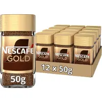 Nescafe Gold oploskoffie - 12 potten x 50g