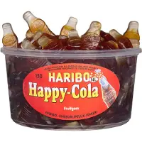 Haribo Happy Cola Colaflesjes - 150 Stuks