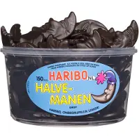 Haribo Drop Manen - drop - 150 stuks silo