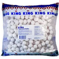 King Pepermunt Ballen 6x1kg