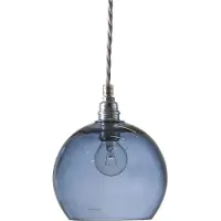 Ebb & Flow Rowan Hanglamp Deep blue | Silver | Ø 15.5 cm E14 IP20