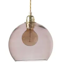 Ebb & Flow Rowan Hanglamp Obsidian | Gold | Ø 22 cm E27 IP20