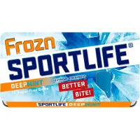 Sportlife frozn deepmint kauwgom doos - 48 pakjes - 48x18g