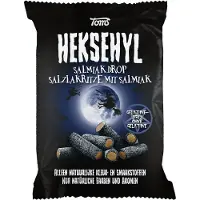 Toms Heksehyl Salmiak - Drop - 16 zakken x 300 gram