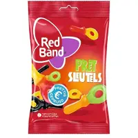 Red Band pretsleutels - snoep- winegums & dropsleutels - 12x180g