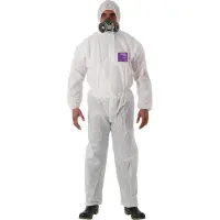 Ansell coverall 1500-WH CVRL HOOD 138 03150097