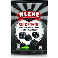Klene Honingbijtjes - Drop - Honing - Suikervrij - 12x110g