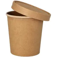 Papstar 25 st. 25st. Kartonnen soepbekers 98mm - 470 ml - 470ml