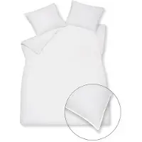 Vandyck Dekbedovertrek Washed Cotton White Katoen-140 x 200 / 220 cm | 1-Persoons