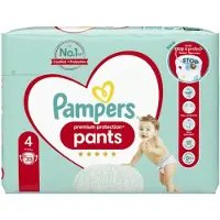 Pampers Premium Protection Luierbroekjes Maat 4 (9-15 kg) 33 stuks