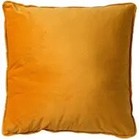 Dutch decor - FINNA - Kussenhoes 45x45 cm 100% gerecycled polyester - Eco Line collectie - Golden Glow - geel