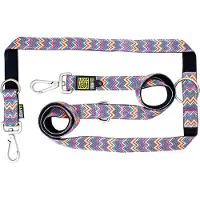 Max & Molly Vintage Pink Verstelbare Hondenlijn / Hondenriem - Polyester - M - Breedte: 2 cm - Lengte: 200 cm