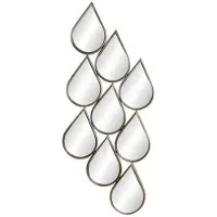 DKD Home Decor Goud Metalen Wandspiegel van DKD Home Decor (40 x 2,5 x 100 cm)