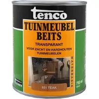 Tenco Buitenbeits Tuinmeubelbeits - Teak 551 - Zijdeglans - 750ml