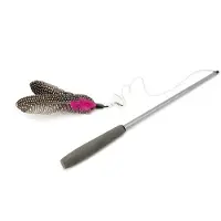 Beeztees Kattenspeelgoed Hengel Twisty Grijs 40-112 Cm