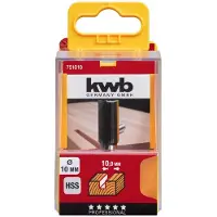 Kwb gleuffrees Ø10mm - schacht Ø8mm