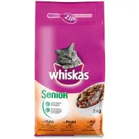 Whiskas Droog Senior Kip zak 1,9Kg 1x6 online kopen