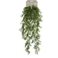 Driesprong Collection Zijdeplant Hangplant op steker Buxus kunstplant
