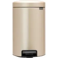 Brabantia NewIcon Pedaalemmer 12 Liter Metallic Gold