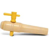 Meuwissen Agro Houten Regenton Kraan - Middel 22,5 cm - ø 3,2 - 4,5 cm