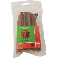 Gebr. De Boon Natuurlijke snack zak kalfspezen 15 cm 100 gram Kauwplezier