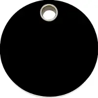 Red Dingo Circle I plastic dierenpenning medium/gemiddeld dia. 3 cm
