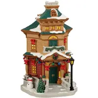 Lemax Corner Residence battery operated Led battery operated Led Kerst