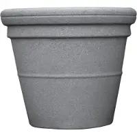 Prestige Ronde 180L grijze plantenbak - Rome