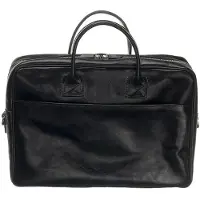 Mutsaers The Sleeve Plus 15.6" black schoudertas heren