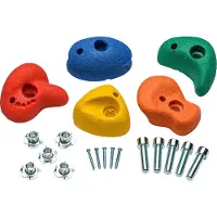 Swing King - Klimsteenset - Meerkleurig - 5 stuks