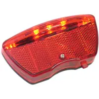 IKZI Dragerachterlicht 5-led met sensor incl. batterijen
